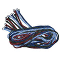 Braided Poly Dog Slip Leads 5 ft 120 Pack Red R76906