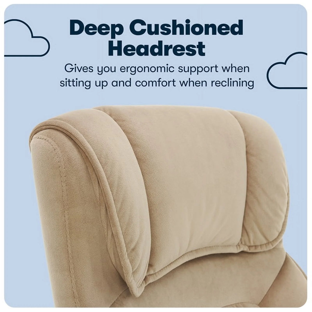 Velvet Microfiber Executive Office Chair T8126