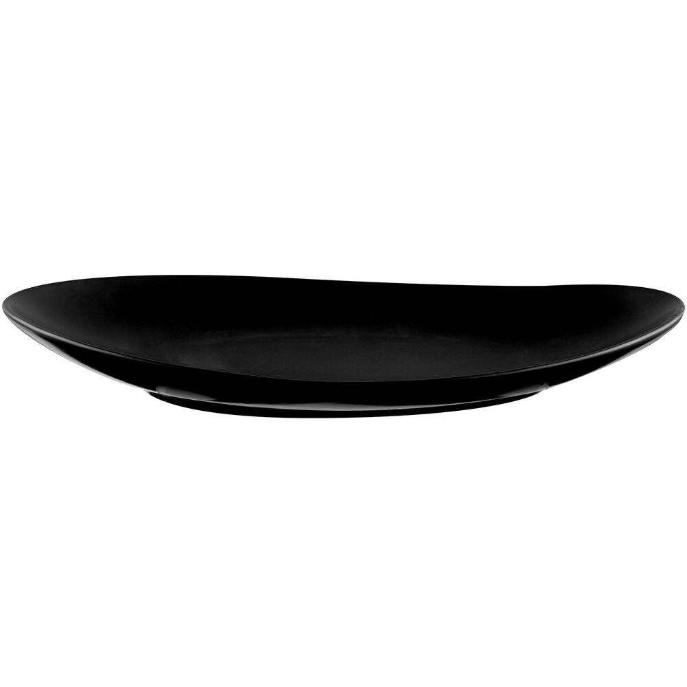 Onyx Satin Matte Porcelain Coupe Plate - 12/Case O186