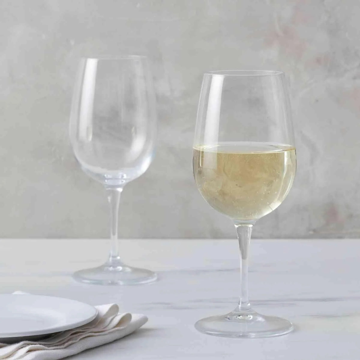 White Wine Glasses Set Of 4 Y575817