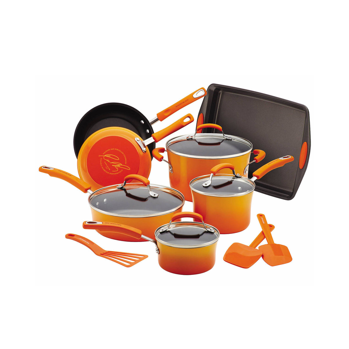 14 Piece Porcelain Cookware Set T803497