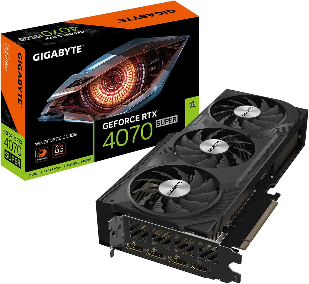 GeForce RTX 4070 Super 12GB GDDR6X Graphics Card Q2292