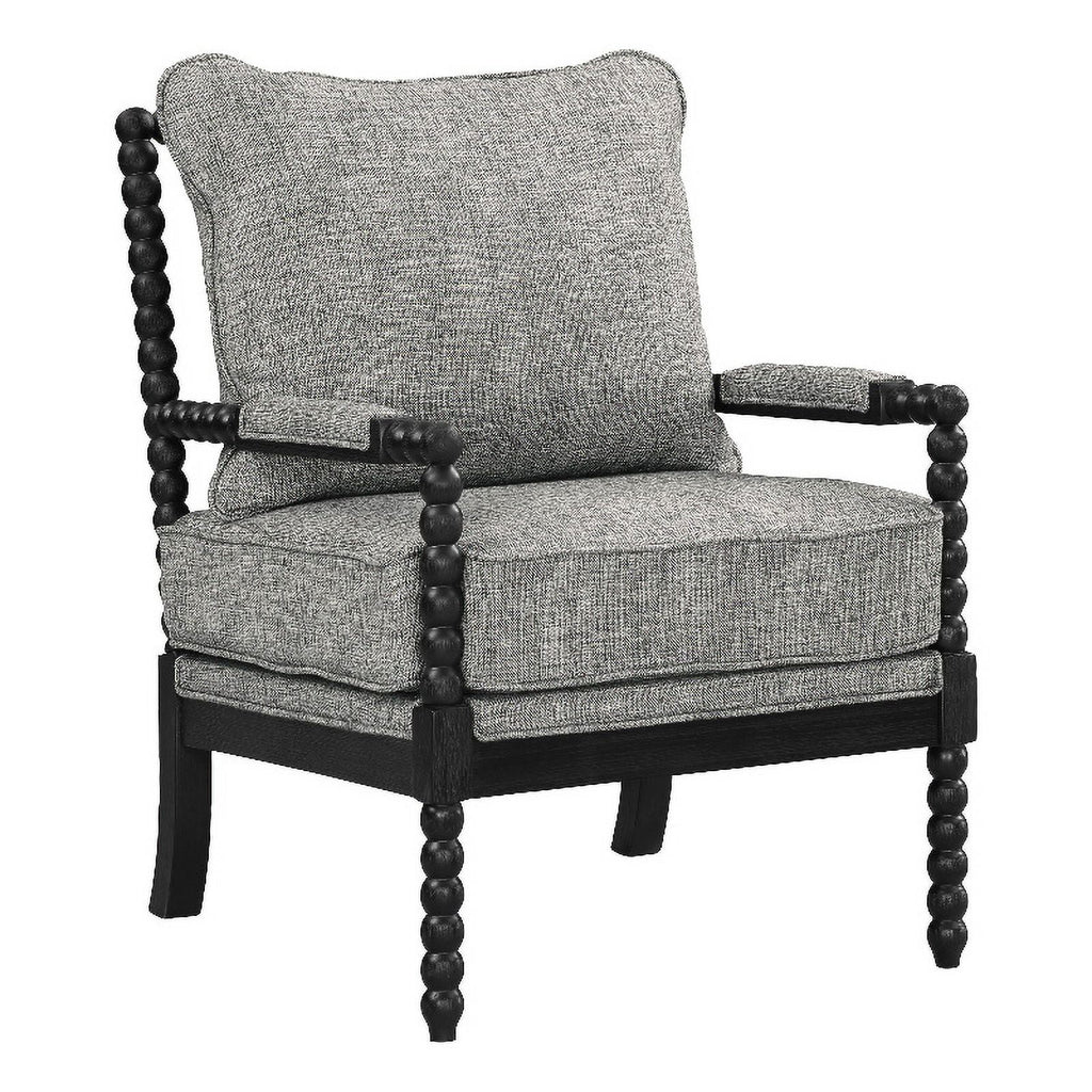 Graphite Black Fabric Chair L64414