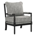 Graphite Black Fabric Chair L64414
