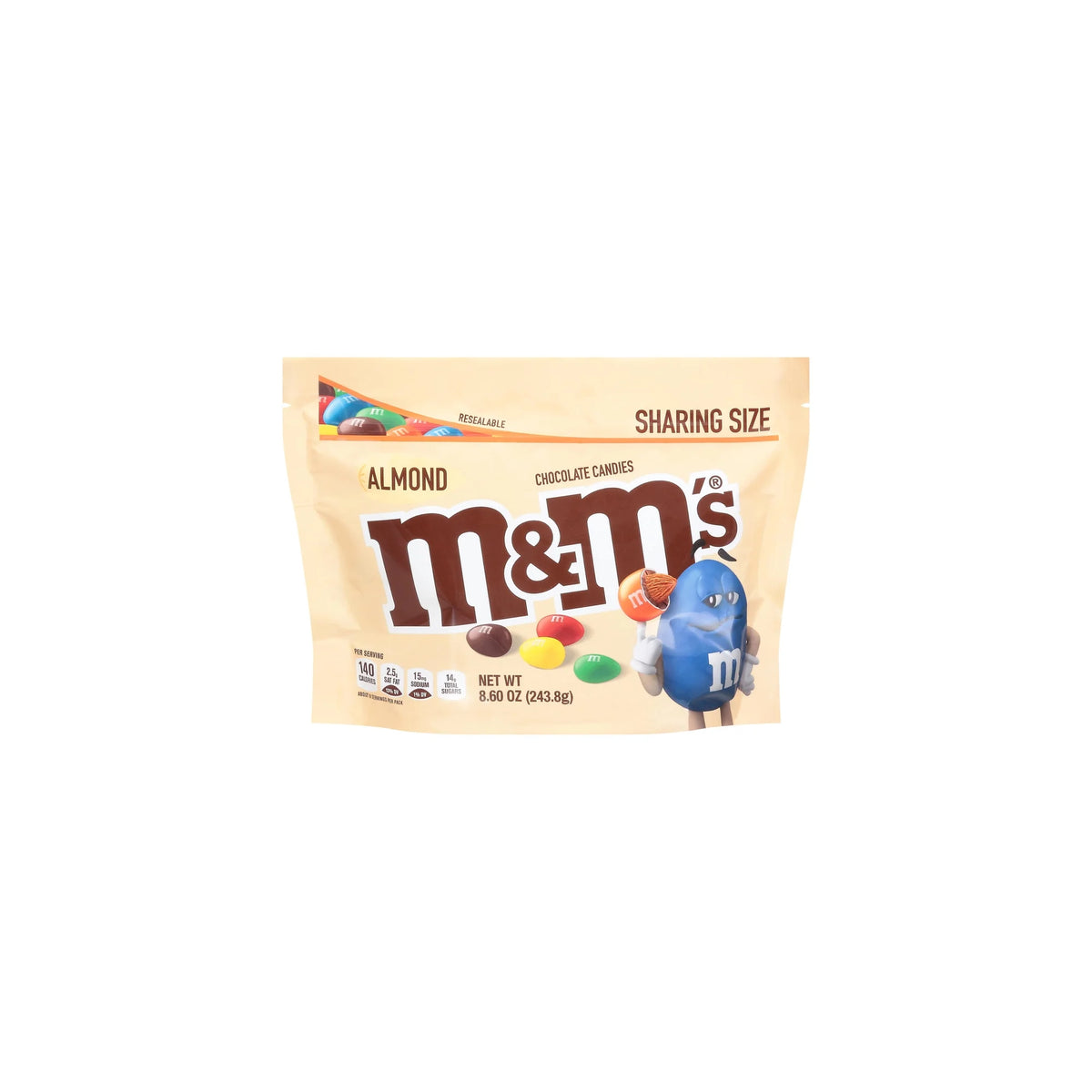 Almond Milk Chocolate Easter Candy 8.6 oz Bag Pack of 8 W7420