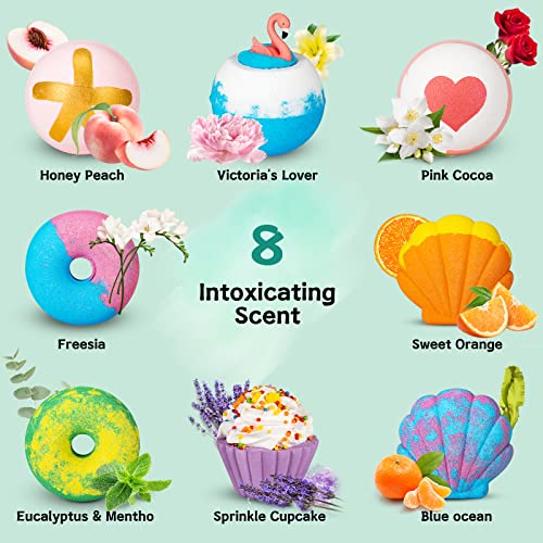 6pcs Handmade Bubble Bath Bombs A2546