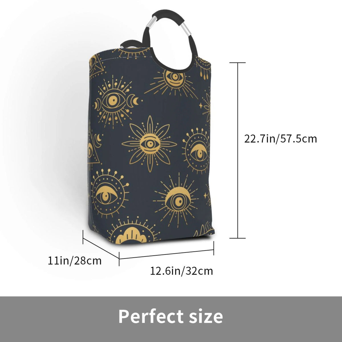 50L Rectangular Foldable Laundry Hamper A246