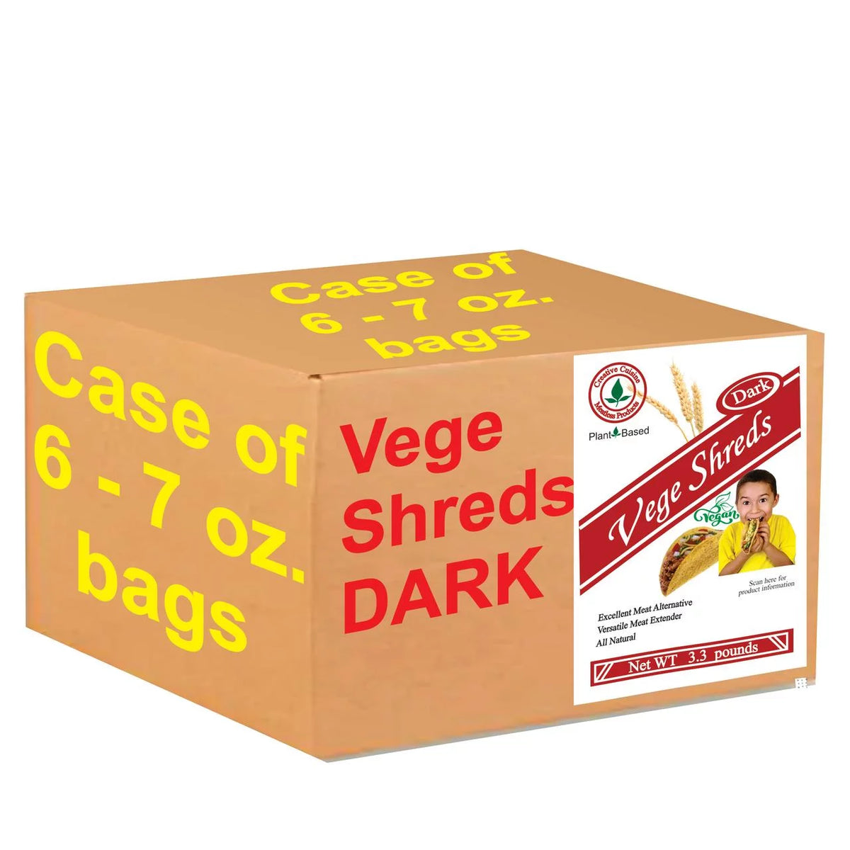 Shredded Dark Veggie Meat 6-7 oz J71284