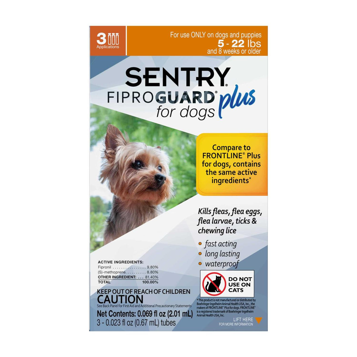 Flea and Tick Treatment for Dogs L8503