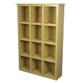 Yellow 3 Shelf Cube Bookcase A944