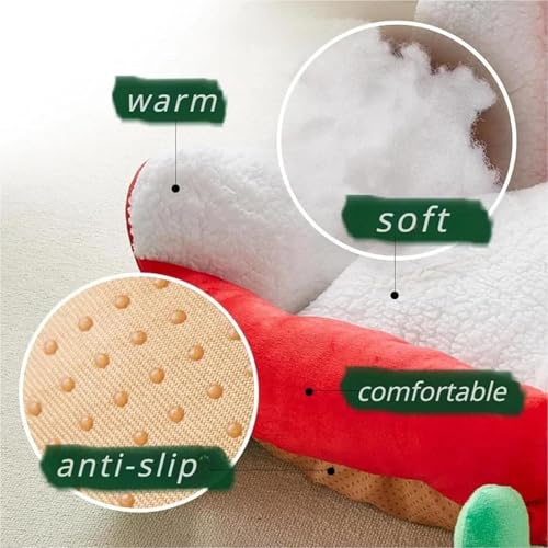 Plush Christmas Dog Bed M605031