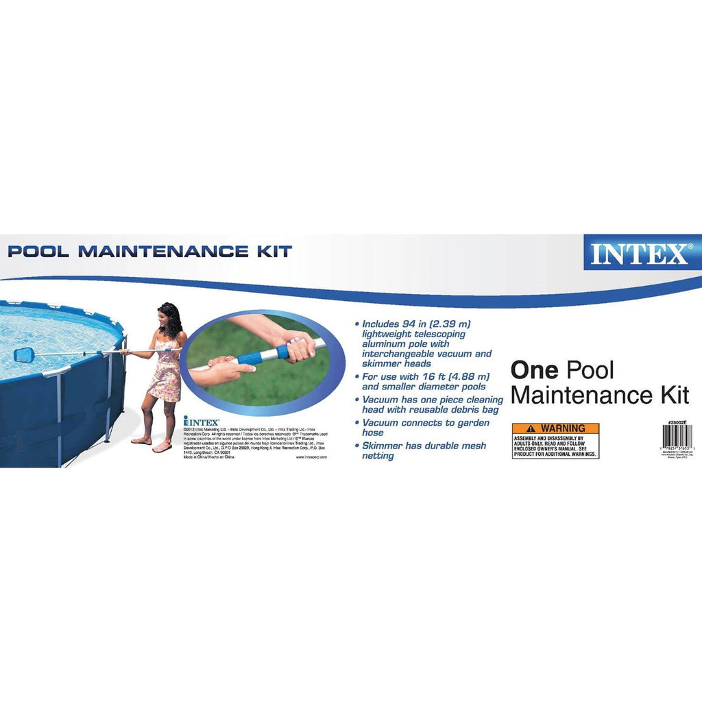 12 x 2.5 Foot Metal Frame Above Ground Pool Y55973