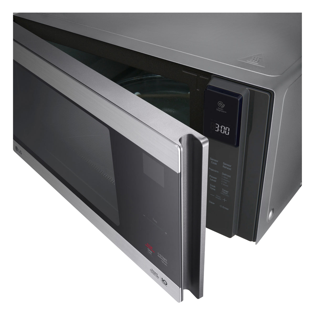 1.5 cu. ft. 1200 Watts Stainless Steel Countertop Microwave Oven D394