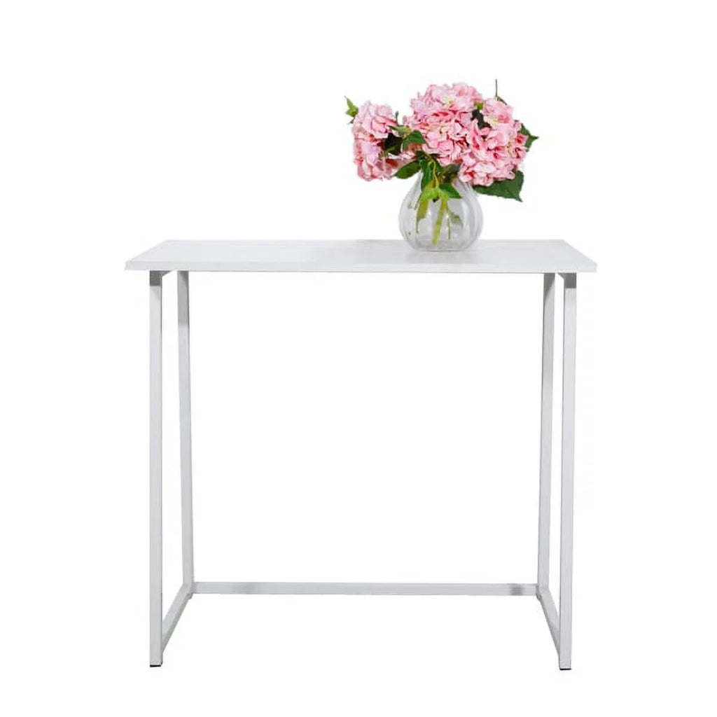 Collapsible Computer Desk White Q666130
