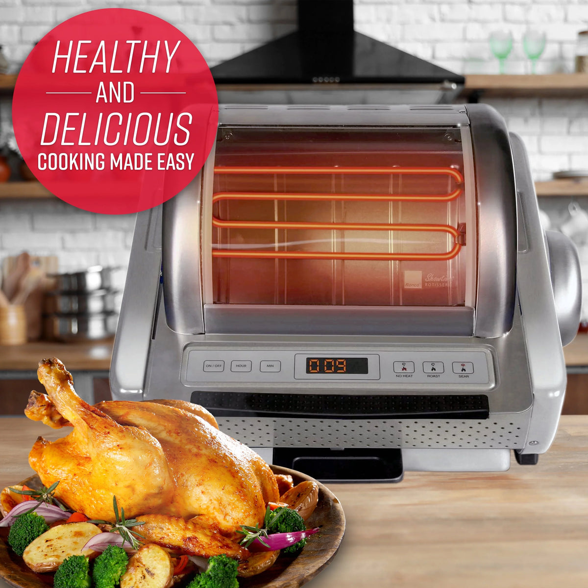 Rotisserie, Stainless P61238