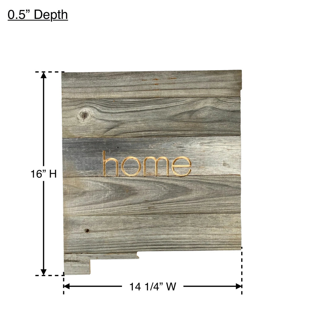 Rustic Reclaimed Wood Wall Sign N861700