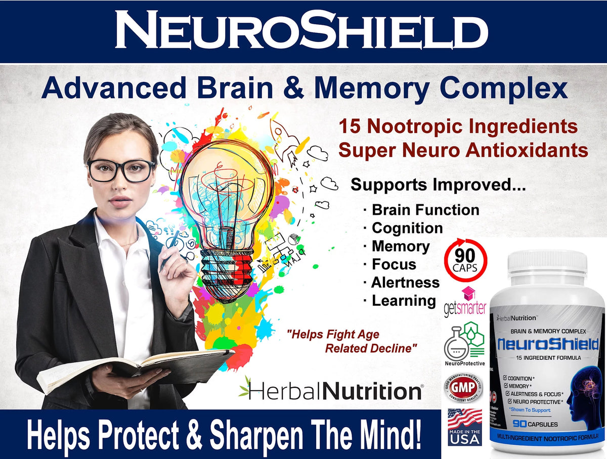 Bacopa Huperzine-A Brain Booster Supplement D577