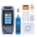 OTDR Fiber Optic Tester 1310/1550nm with OPM OLS RJ45 VFL Test Q361497