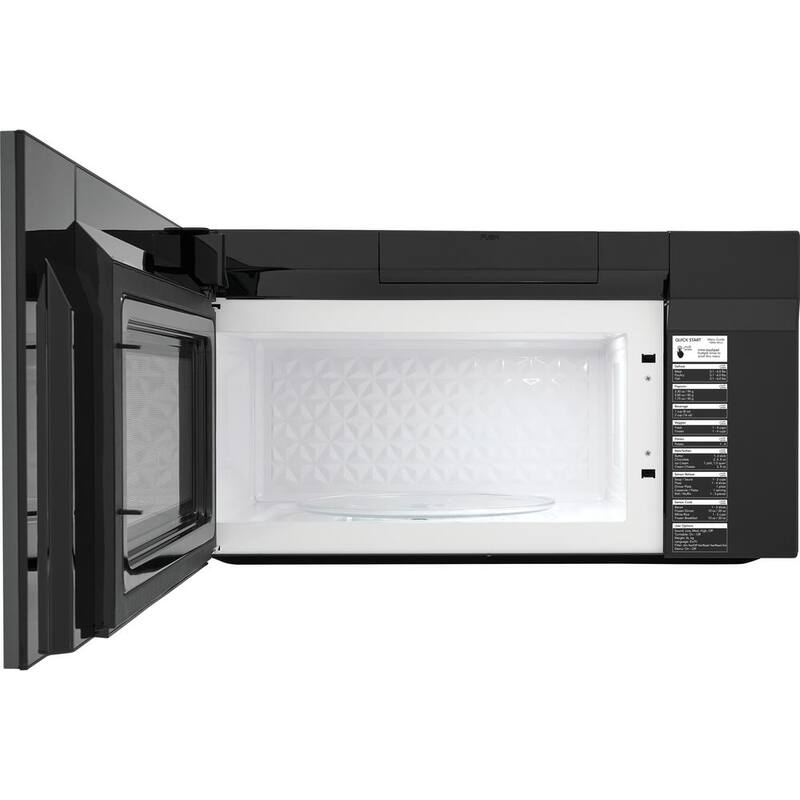 30 in. 1.9 cu. ft. Over the Range Microwave with Sensor Cook in Black Stainless Steel J9484