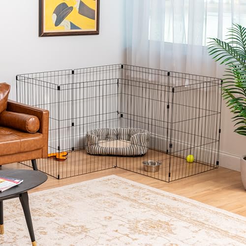 Metal 8-Panel 24" Dog Playpen U815