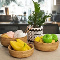 3-Piece Rattan Bread Basket Set O128750
