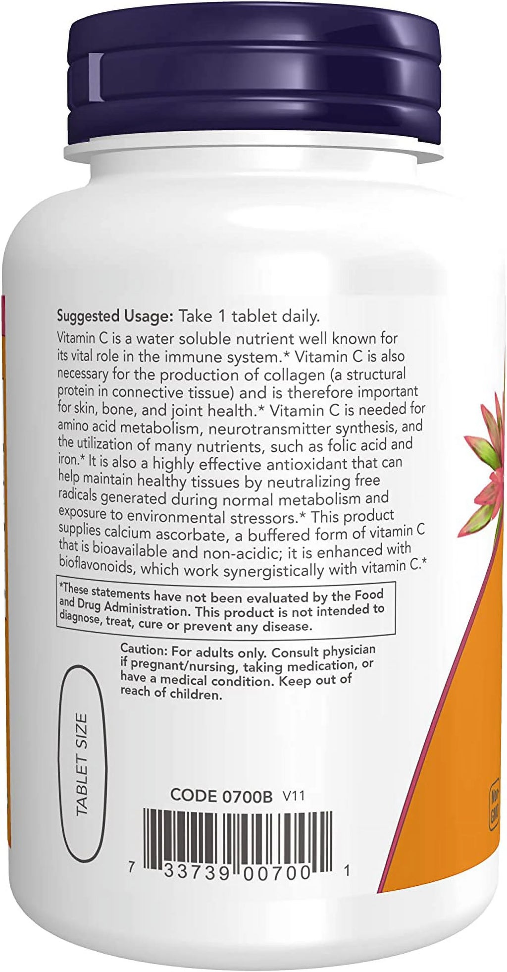 Vitamin C-1000 Complex with Bioflavonoids, 90 Tablets G79363