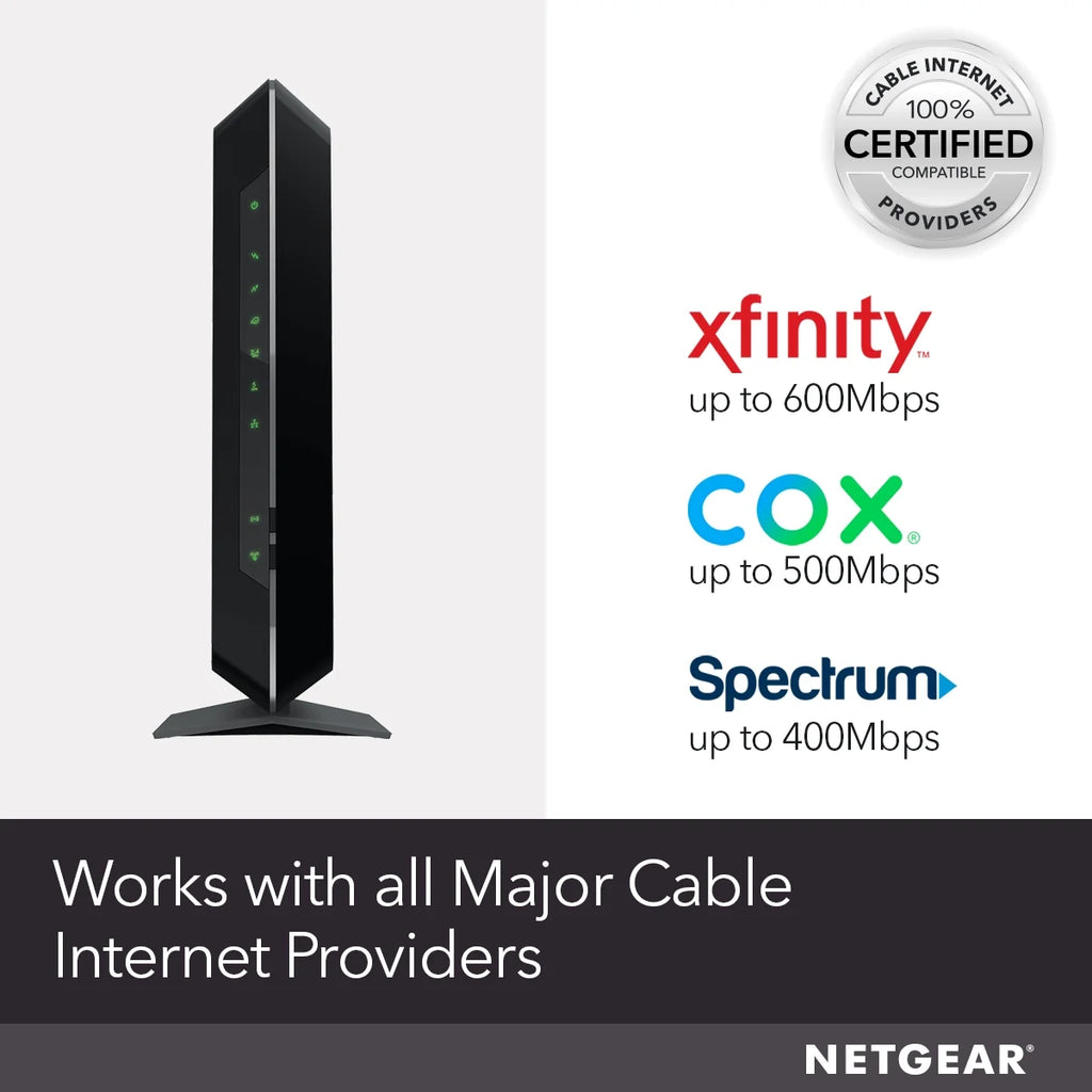 AC1900 DOCSIS 3.0 Cable Modem + WiFi Router K44598