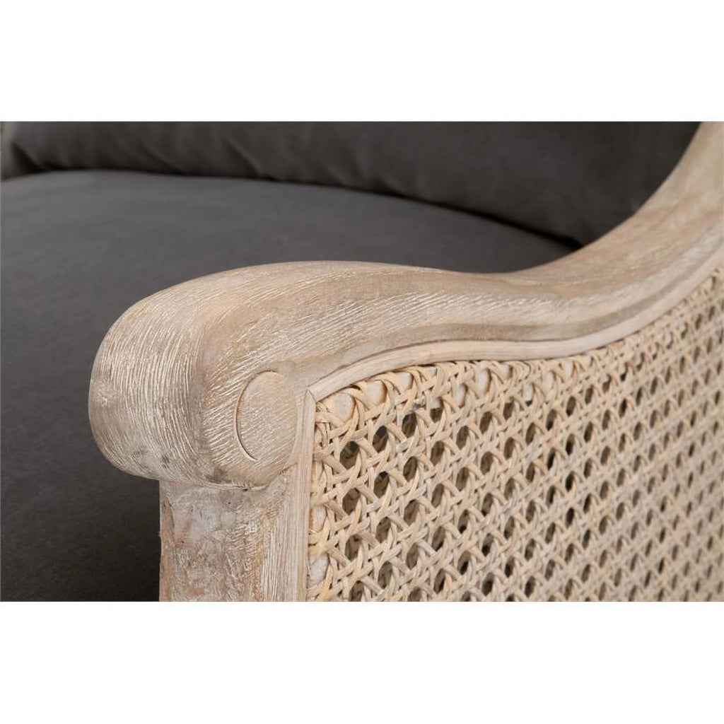 Gray Velvet Club Chair S179