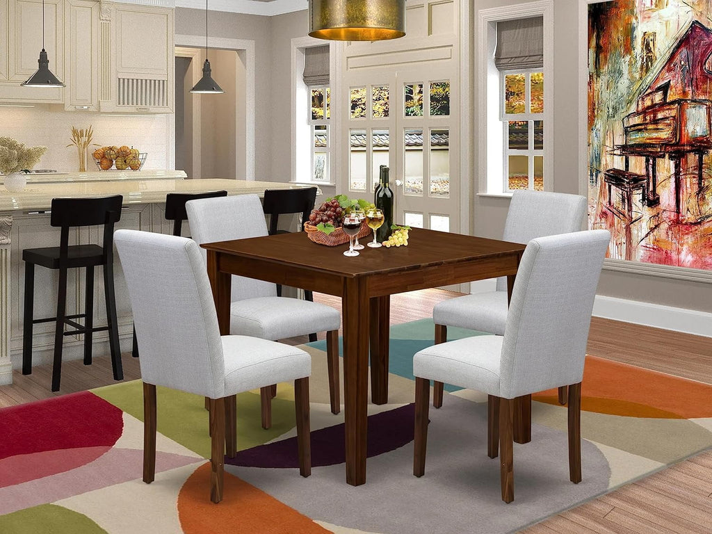 5 Piece Square Dining Table and 4 Chairs 36X36 Inch U8247