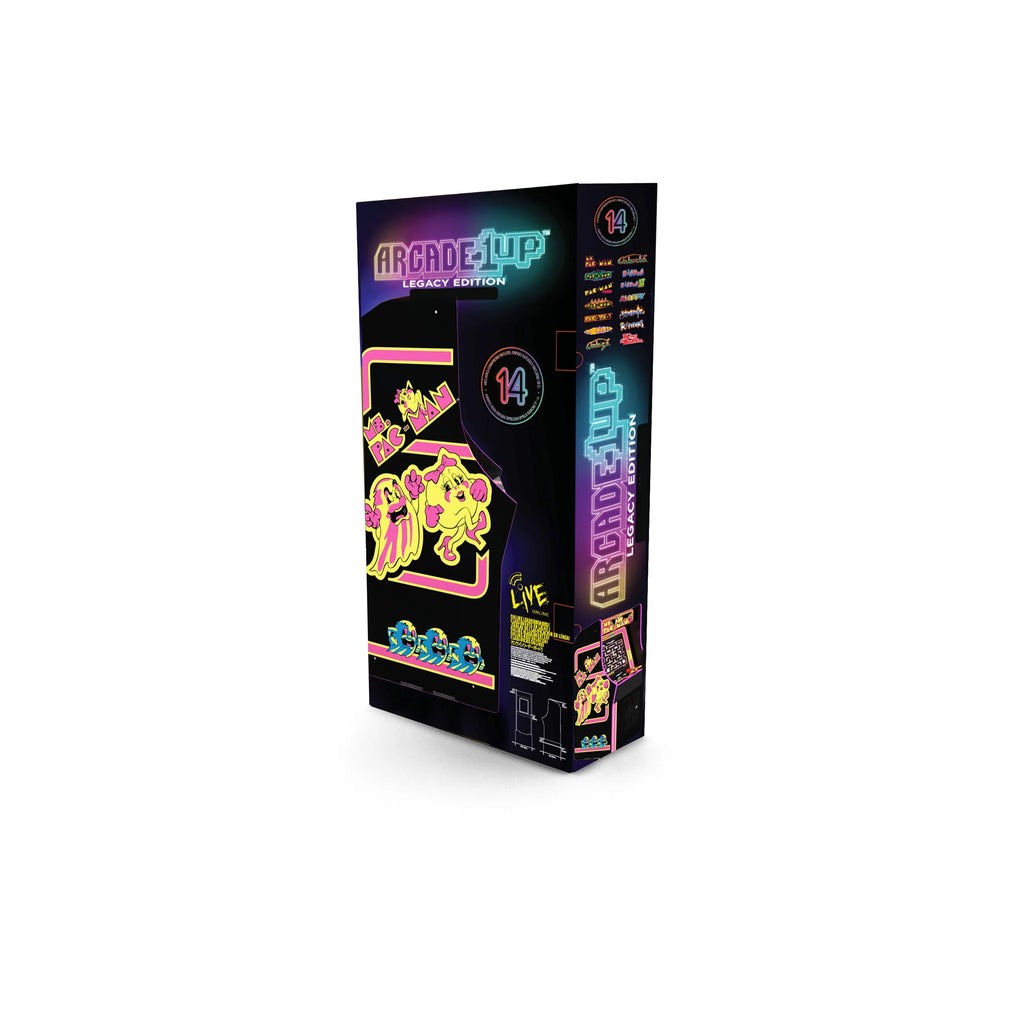 Ms. PAC-MAN Classic Arcade Game with 14 Classic Games and 17-inch Screen Z2704