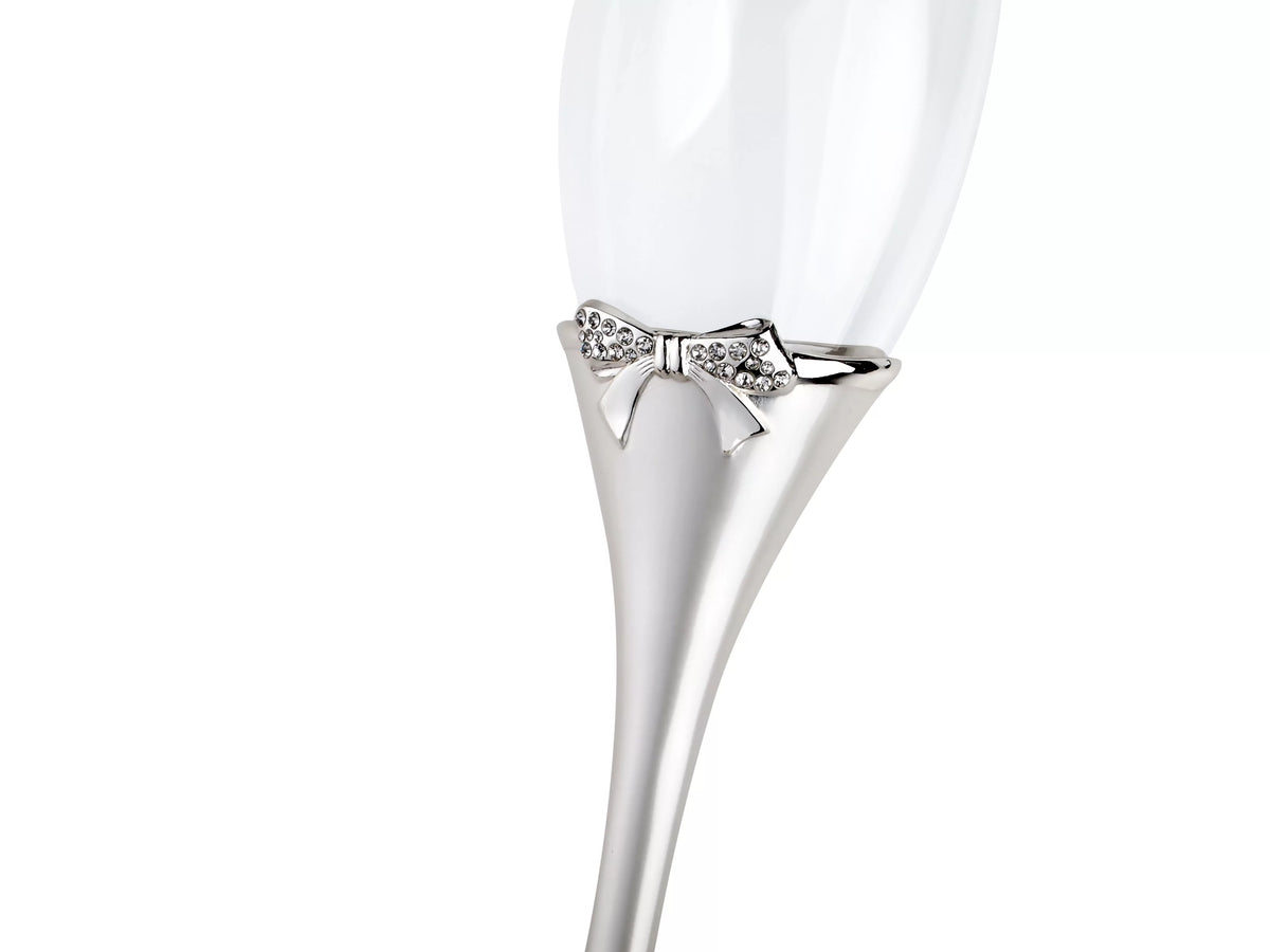 Silver Toasting Flutes T488