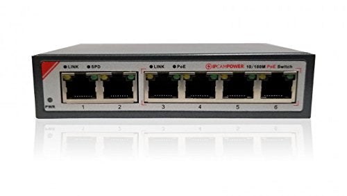 16 Port POE Network Switch with 2 Gigabit Uplink Ports N328