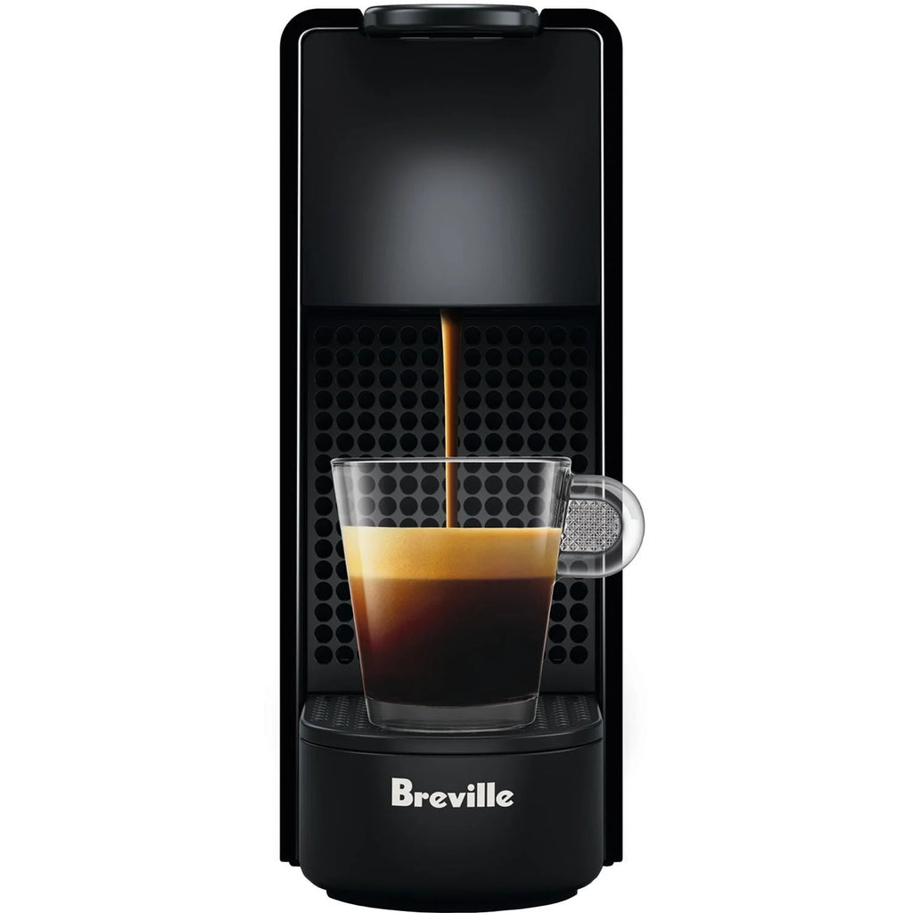 Black Single-Serve Machine with Milk Frothier E174184
