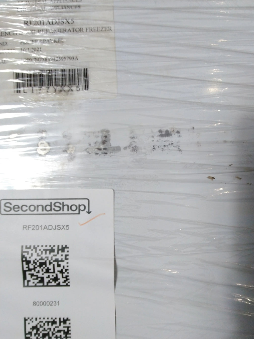 20 Cu Ft 36 Inch Fridge X561709