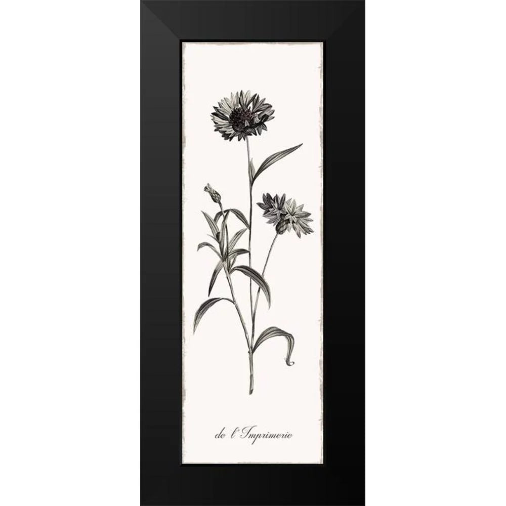 Black Modern Framed Art Print K472