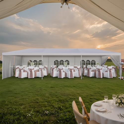 10'x30' Waterproof Party Tent Canopy with Removable Sidewalls W5981