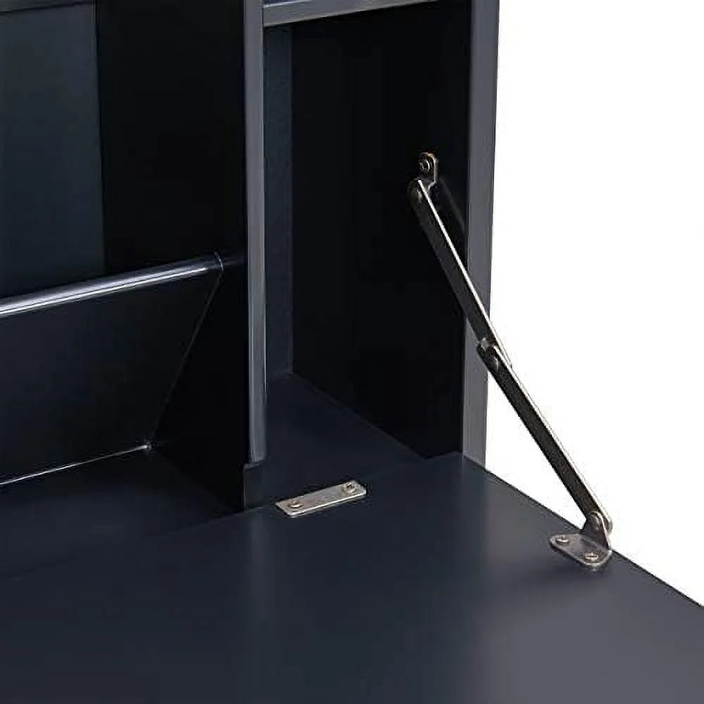 Black Wall Mount Folding Desk H93568