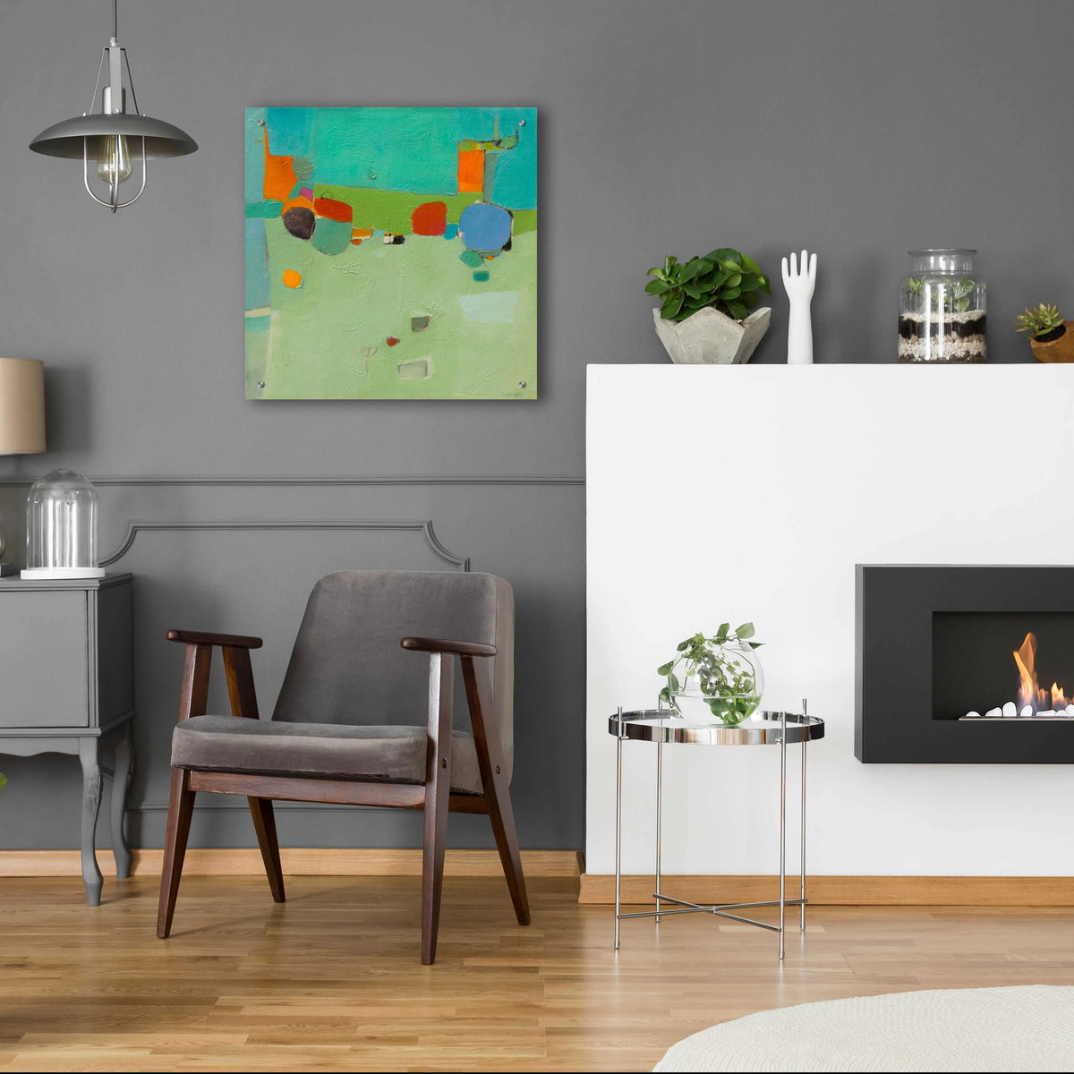 Acrylic Glass Wall Art 24"x24" X1793