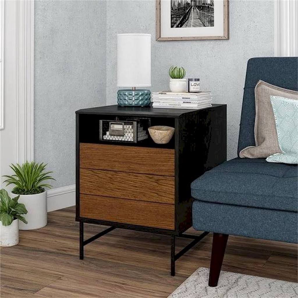 Black Oak End Table W78377