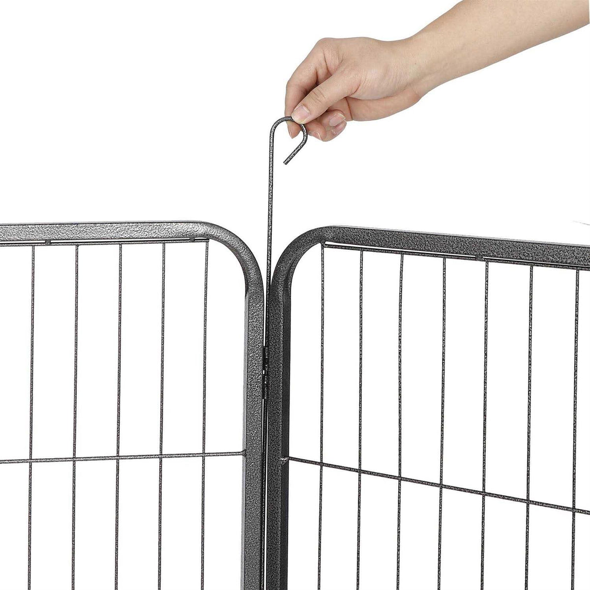 32 inch 16 Panel Foldable Metal Pet Playpen Y671