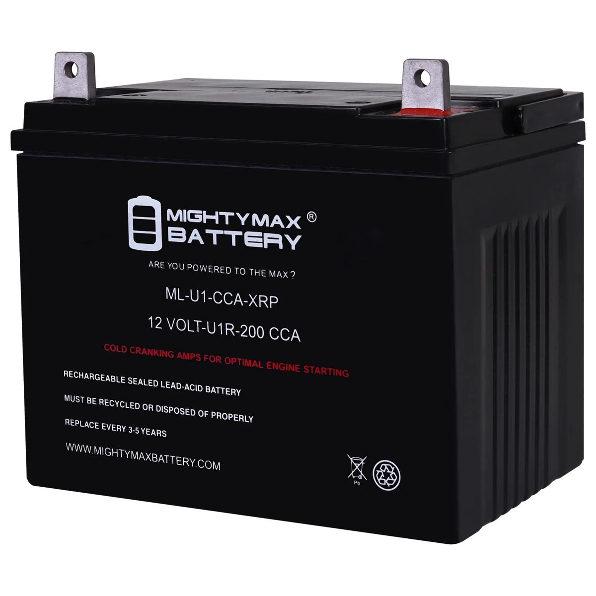 12V 200CCA Replacement Battery Z314