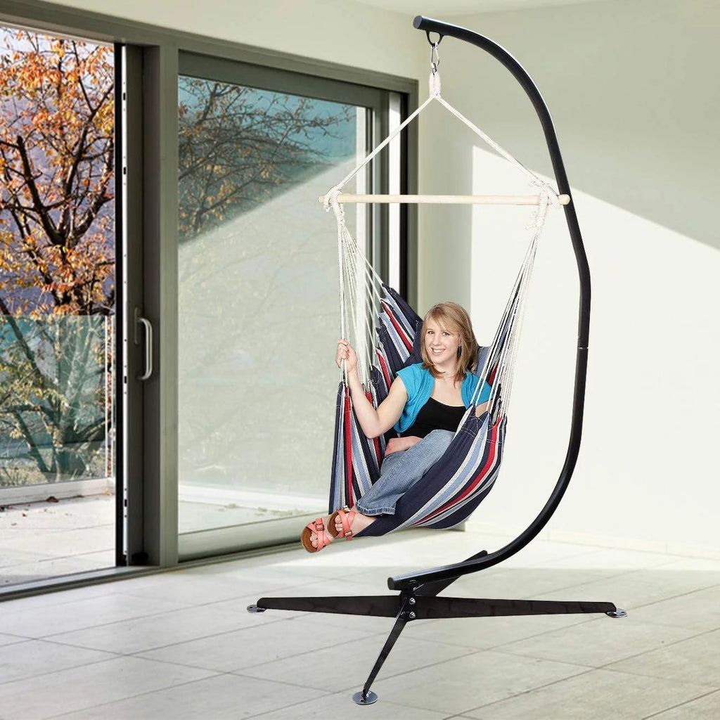 Hammock Stand Solid Steel 300 Lbs Capacity Q173163