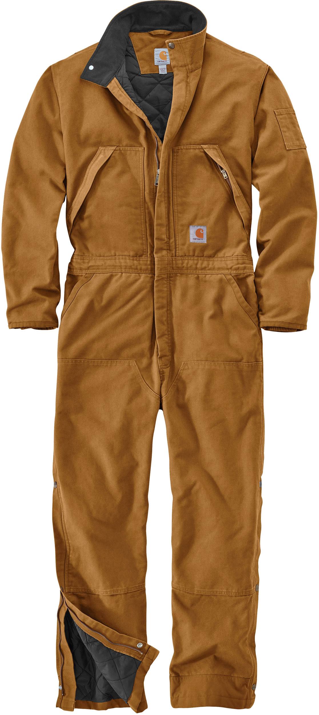 Brown Insulated Coverall U58265