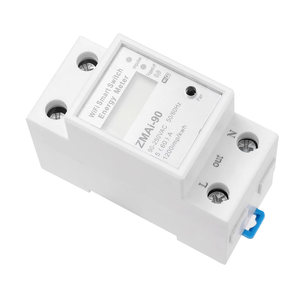 Single-Phase Din Rail Wifi Energy Meter W924