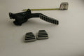 Stainless Steel and Black Pedal Covers A7636