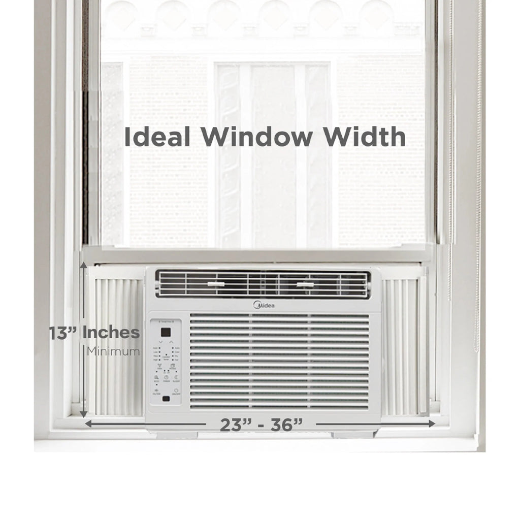 5,000 BTU White Window Air Conditioner with Remote O742615