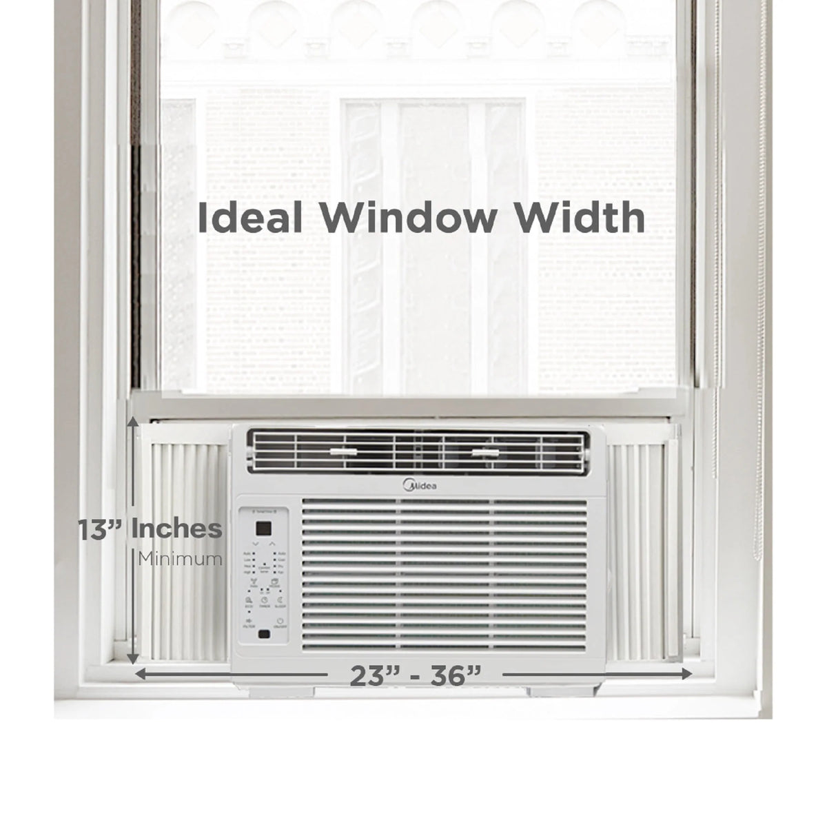 5,000 BTU White Window Air Conditioner with Remote O742615