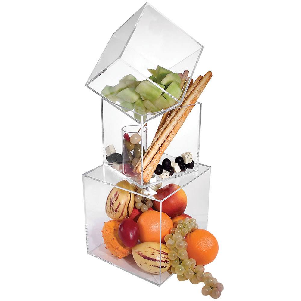 Clear Acrylic Cube Riser Z7107