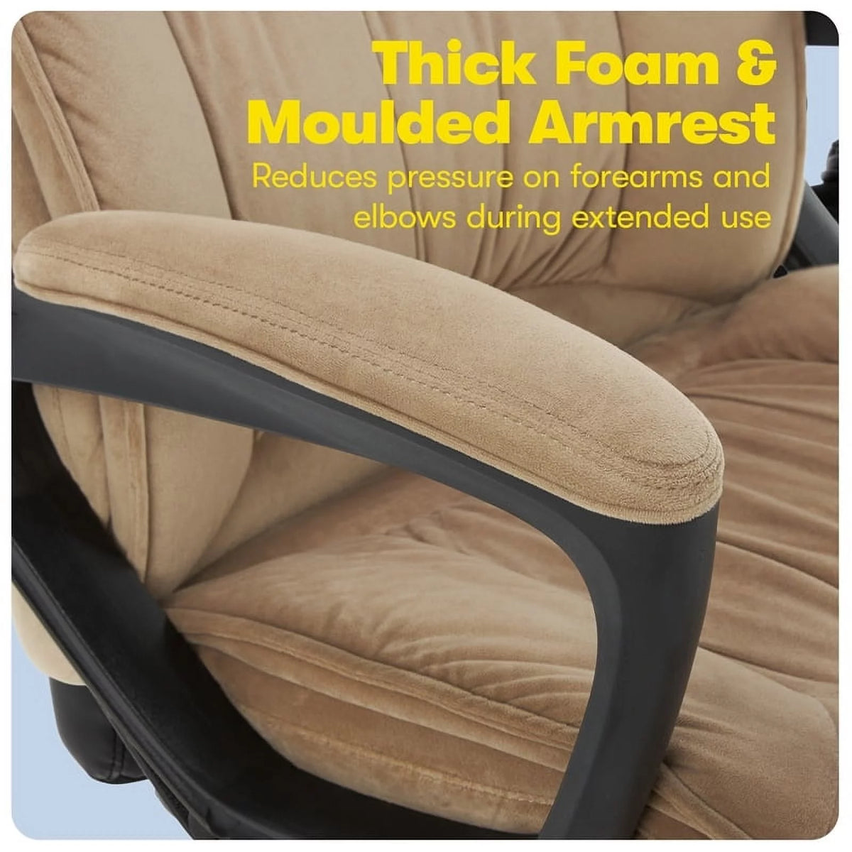 Velvet Microfiber Executive Office Chair T8126