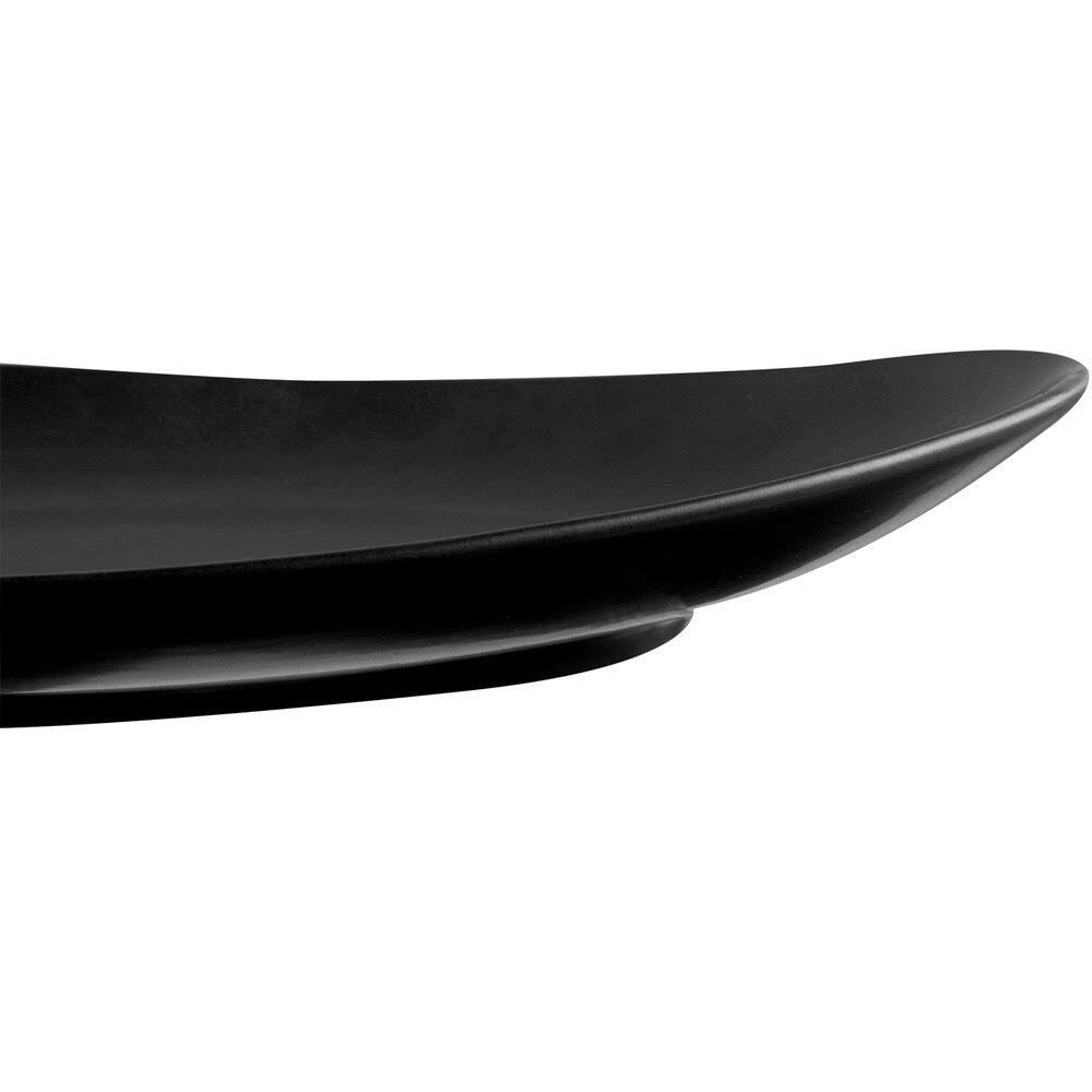Onyx Satin Matte Porcelain Coupe Plate - 12/Case O186
